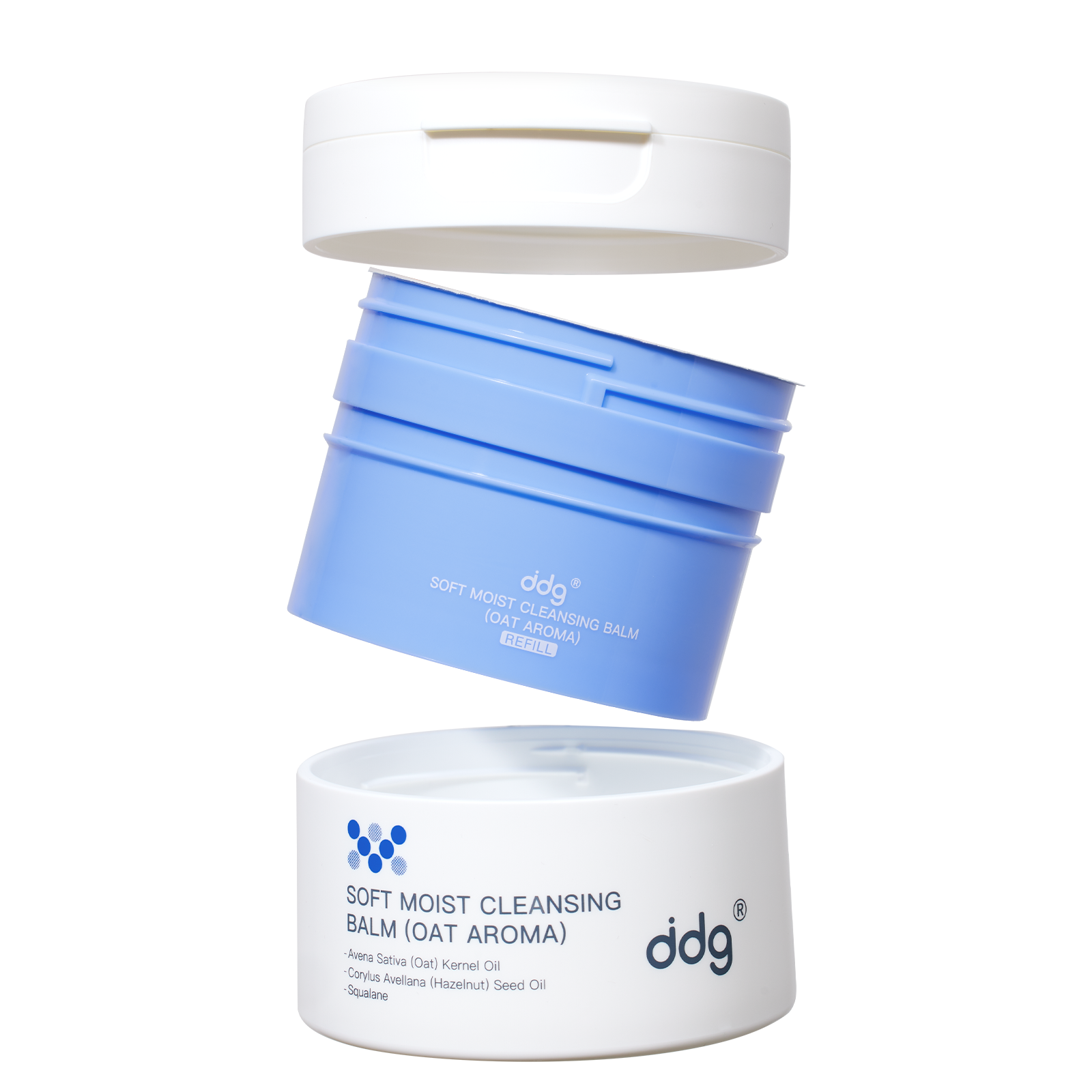 ddg Makeup Remover Cleansing Balm (100ml+100ml Refill+3ml*3)