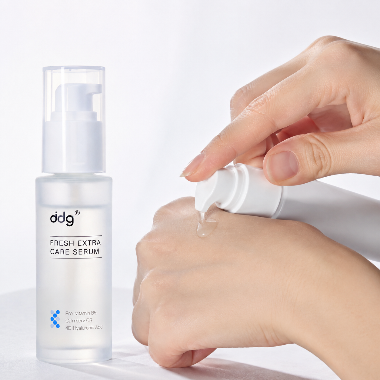 ddg serum application for sensitive skin